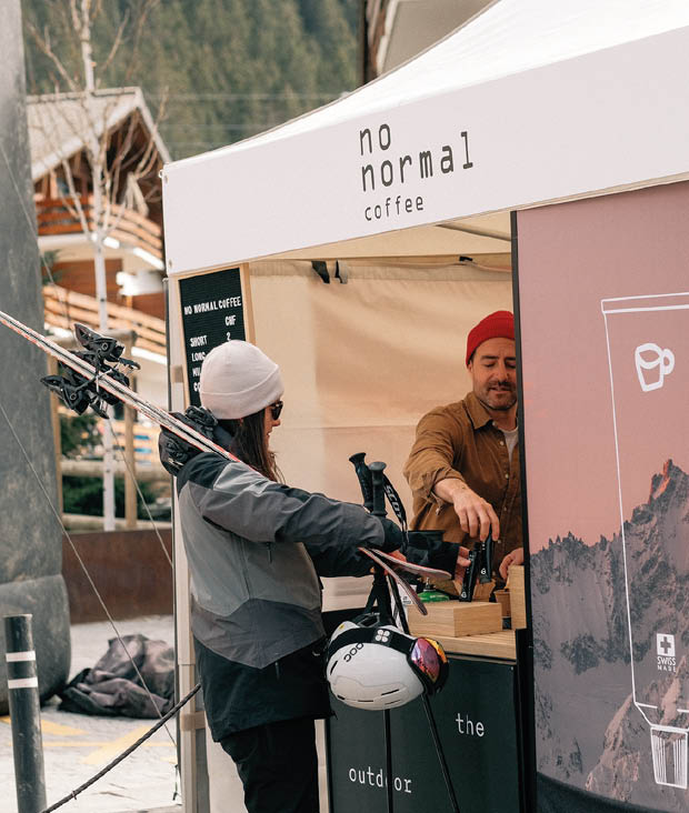Our Coffee Adventure at Xtreme Verbier - NoNormal