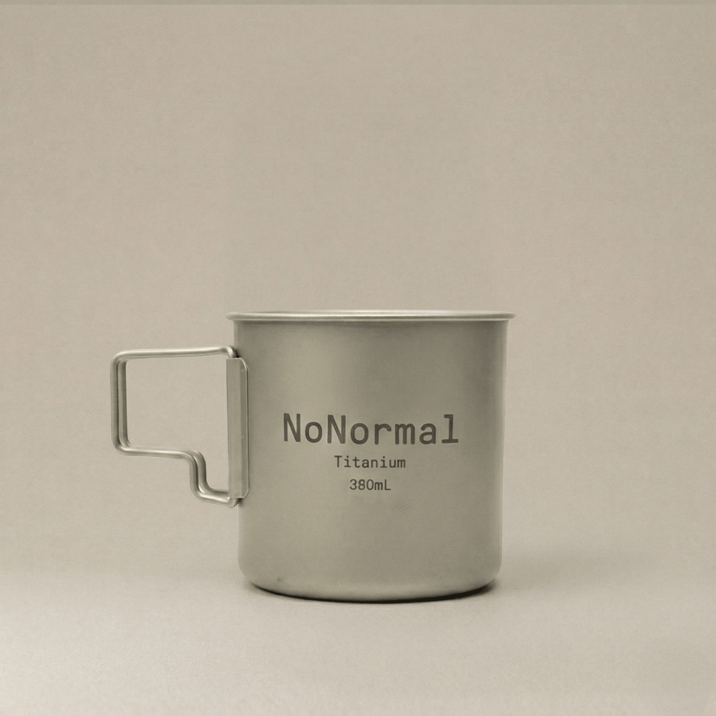 Titanium cup | 380ml/12.6oz - NoNormal