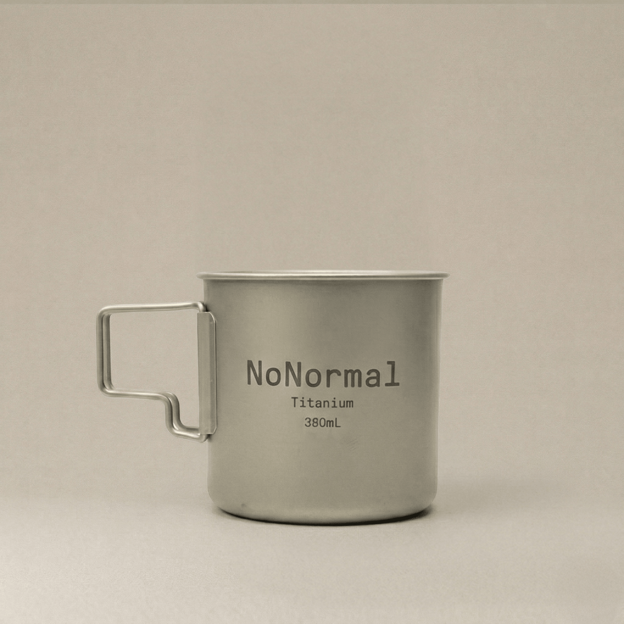 Titanium cup | 380ml/12.6oz - NoNormal