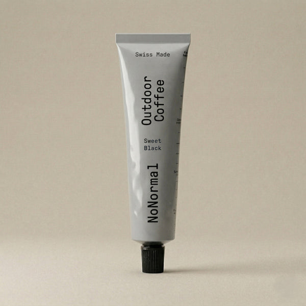 No Normal Sweet Black Coffee Paste – Lightly Sweetened, Swiss-Made