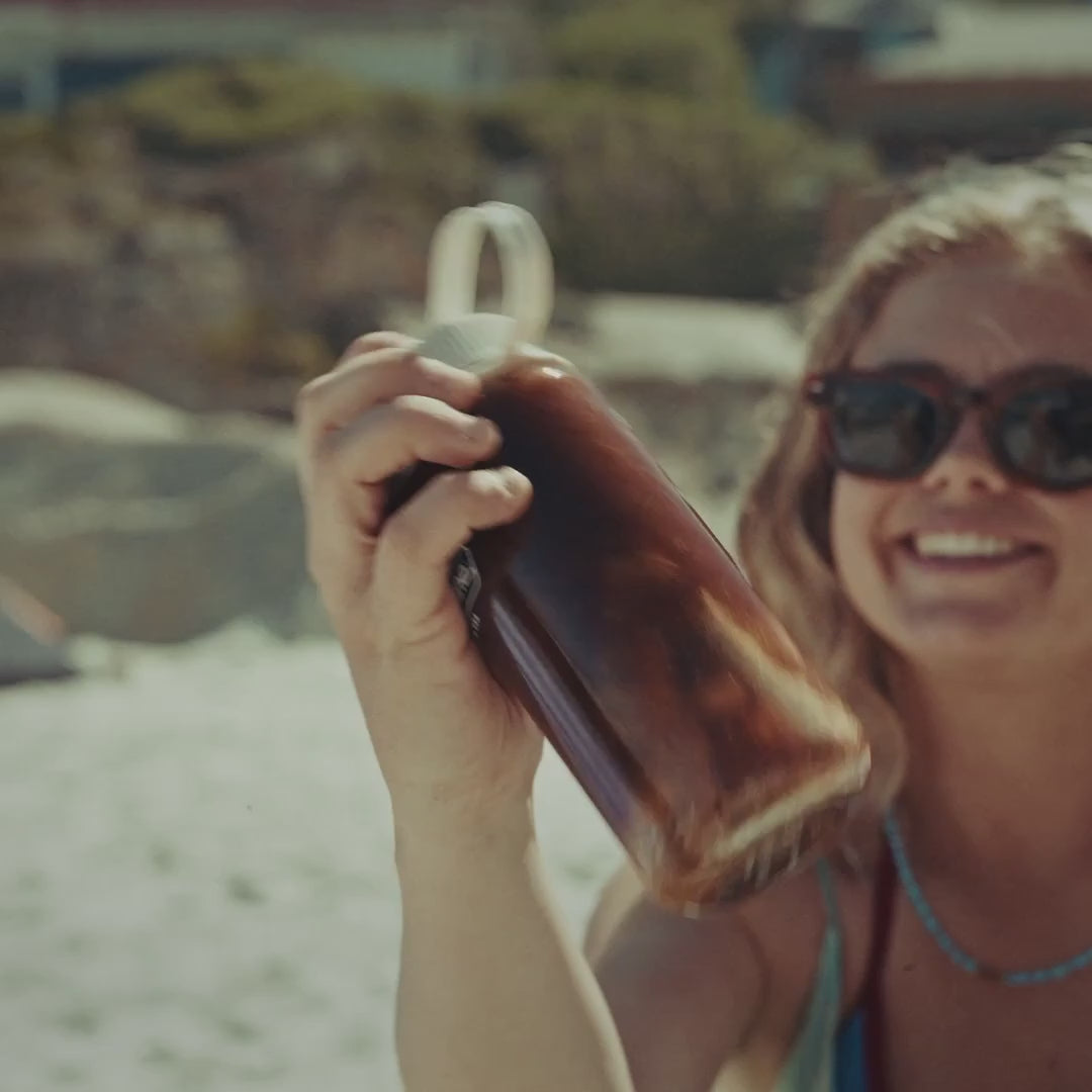 clip of shaking bottle